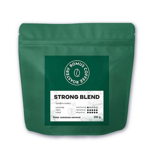 Кава мелена Romus Coffee Roastery Strong Blend 250 г